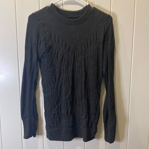 Long sleeve, 35% wool, Athleta thermal top